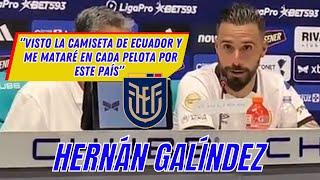 Palabras de Hernán Galíndez sobre las eliminatorias con Ecuador