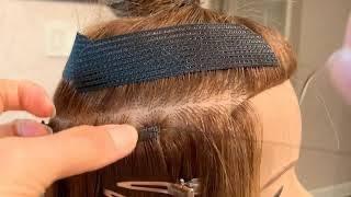 How to sew in silk flat weft