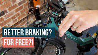 Make This ONE Small Adjustment for Better Braking