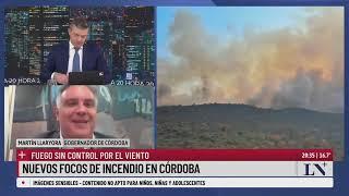 Incendios en Córdoba: aviones y helicópteros trabajan para contener el fuego