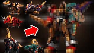 【王道の恐竜5体合体！？】韓国で発表された新しい合体ロボットのクオリティが高すぎるので徹底解説！【最強恐竜ミニフォース】