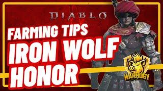 Diablo IV | Season 4 - How to Farm Iron Wolf Honors FAST