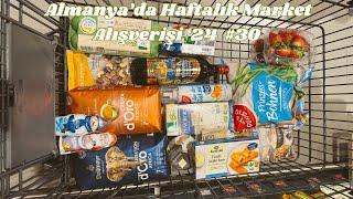 Almanya'da haftalık market alışverişi '24 #30 | Edeka, Organik Market, Lidl (Yılbaşı özel ürünler)