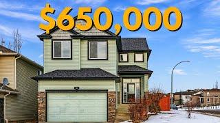 Tour This $650,000 FAMILY HOME in Calgary's Rocky Ridge! | Property Tour 2023