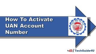 How to activate UAN Online