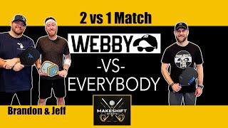 Webby vs Brandon and Jeff of Makeshift Sports | Webby vs Everybody Episode 24