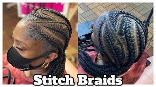 STITCH BRAIDS using Twisted Pretty Braid & Edge Smoother