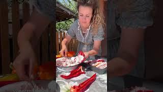 Перец в духовке #рецепт в конце видео #рецепты #вкусноипросто #жизньзагородом