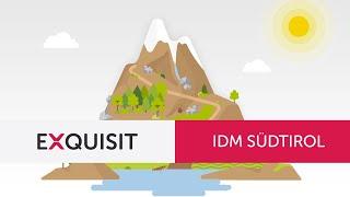 The future in tourism in South Tyrol - EXPLANIDEO FLAT DESIGN for IDM Südtirol