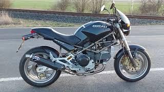 Monster 900 r.v. 1995 Termignoni Exhaust Sound