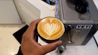 How To Make a French Vanilla Latte with Breville Barista Express #espresso #lattel #breville