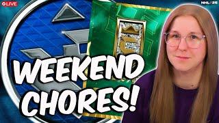 NHL 25 WEEKEND HUT CHORES!