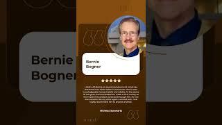 Bernie's Clients: REAL RESULTS, REAL PEOPLE! #BernieSuccessStories #clienttestimonials