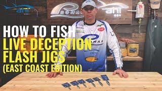 Ahi USA Live Deception Flash Jigs and East Coast Fishing