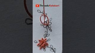 Beautiful Hand Embroidery designs/Embroidery for Beginners #shorts #embroidery