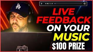 Reacting to your music LIVE! ($100 PRIZE!) *WINNER TAKE ALL!*