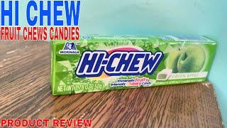   Hi Chew Fruit Chews Individually-Wrapped Candies 1.76 Oz Bar - Green Apple (1.76 ounce) 