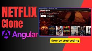 Netflix clone using Angular | Netflix app project in Angular