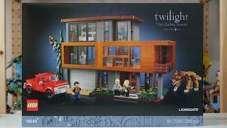 LEGO Ideas 21354 Twilight The Cullen House - LEGO Speed Build Review