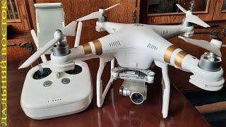 Обзор DJI Phantom 3 Professional  Первый полёт