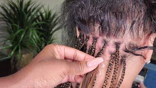 Box Braids Tutorial |  Fine Hair