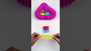 MINI Creating and Crunchy POP-ASMR DIY #diy #insideout#satisfyingvideos #relaxing #creative #oddasmr