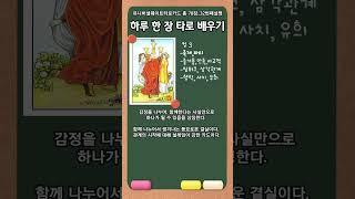 컵3일진타로오늘의카드_향락사치팀워크97  #타로해석 #타로배우기 #타로리딩