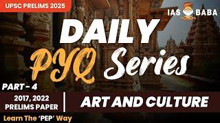 History|UPSC Prelims PYQ'S|Art & Culture Part 4| A Free Initiative|