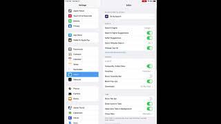 Allow Pop-ups in Safari on iPad (screen recording, no audio)