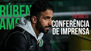  EM DIRETO | CONFERÊNCIA DE IMPRENSA RÚBEN AMORIM (pós-jogo vs E.Amadora)