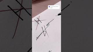 How to sign the letter H? #youtubeshorts #sign #signature #fypシ #foryou #viral #sobishariq #art