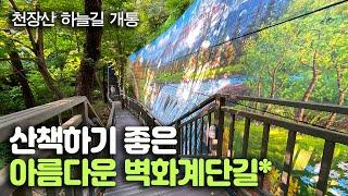 "천장산 하늘길과 감성 벽화길 트레킹" / 서울 걷기 좋은 길 / 산책하기 좋은 서울 천장산 둘레길