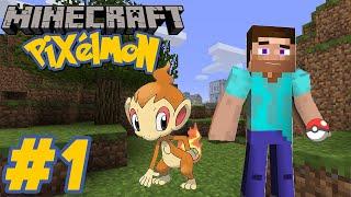 I Choose You!! - Minecraft Pixlemon Episode 1 W/MysticIDO