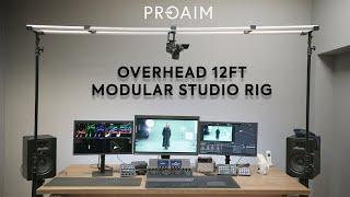 Proaim Overhead 12ft Modular Studio Rig - For Camera / Gimbal / Light Setups