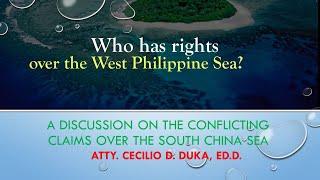 ATTY  DUKA's Discussion on West Phil Sea