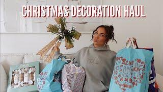 CHRISTMAS DECORATION HAUL! B&M, Home Bargains, The Range! Immie and Kirra