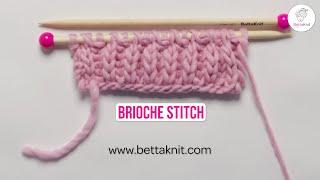 How to knit the Brioche Stitch