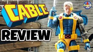 Marvel Legends CABLE Marvel VS Capcom 2 X-men Zabu Wave Action Figure Review