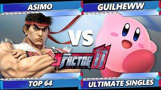 S Factor 11 - Asimo (Ryu) Vs. Guilheww (Kirby) Smash Ultimate - SSBU