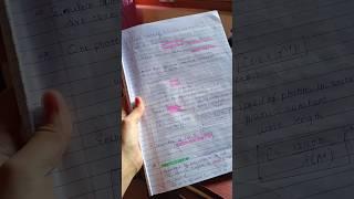 Covering My PHYSICS Backlogs ️ Mini study vlog #youtubeshorts #shortsvideo #study #vlog