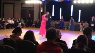 Pavel Lebedev - Tatiana Mescheryakova. American Smooth Tango. Dansesport Montreal 2014