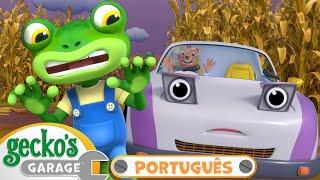 Missão Labirinto Lamacento! | Garagem do Gecko em Português | Desenhos Animados em Português