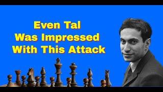 Even Tal Was Impressed With This Attack | Efim Geller vs Andrija Fuderer: Gothenburg 1955