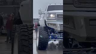 Hardest OBS dually! Hornblasters admiral on deck! ￼#hornblasters #obs #ford #7tree #diesel #tucks