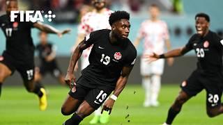 Alphonso Davies Scores Canada's First FIFA World Cup Goal