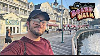 Exploring Disney’s Boardwalk! Restaurants, Shops & Entertainment