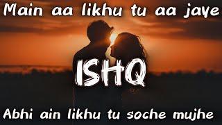 Main aa likhu tu aa jaye | Abhi ain likhu tu soche mujhe #ishq @theimaginarypoet