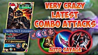 VERY CRAZY LATEST COMBO ATTACK TERIZLA 2023 AUTO SAVAGE | BEST BUILD TERIZLA