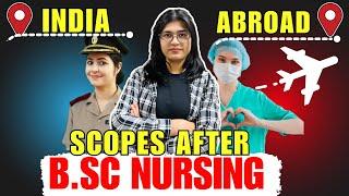 Scopes After B.Sc Nursing | Highest Paying || Foreign || MNS | Career