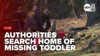 Law Enforcement Searching House of Missing Fayette County, Alabama Baby